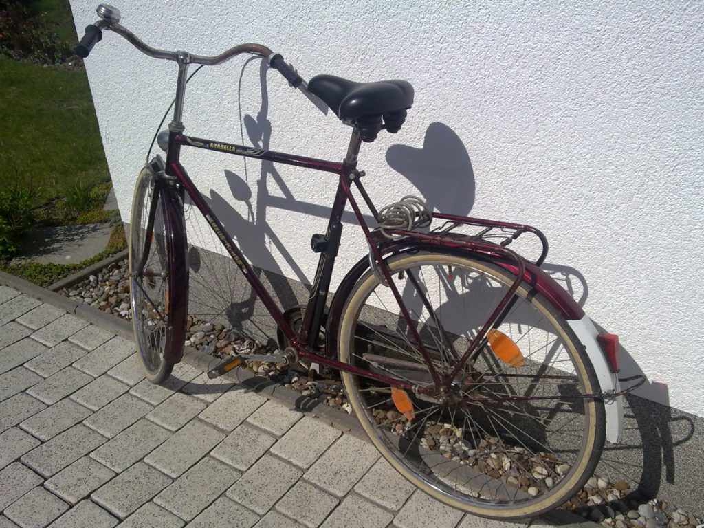 Mit dem Fahrrad unterwegs …