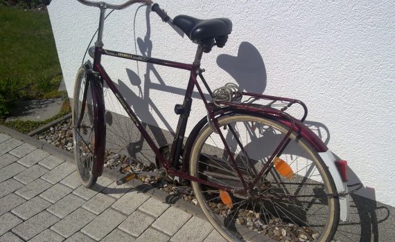 Mit dem Fahrrad unterwegs …